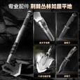 zune lotoo德国进口工兵铲户外多功能折叠越野车车载兵工铲中国军版救援锹F3 F3欧美版+拉乌措刀+手电筒+斧头