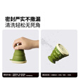 牧高笛（MOBIGARDEN）京宴 户外露营野餐多功能烹饪折叠杯碗三件套 NX25666003 苔原绿