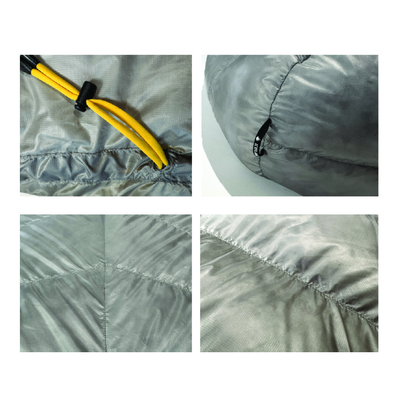 冰焰 ICE FLAME无底睡袋极NXT拉链拒水鸭绒防寒露营超轻徒步登山速穿荒野羽绒 极 【NXT版】拉链式XL码