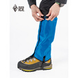 黑冰雪套户外登山徒步装备沙漠穿越防沙脚套防虫防风防水 蓝色 M