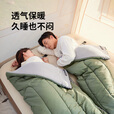 挪客玲珑睡袋四季通用款成人户外露营双人便携被子两用 L150/沼泽地/标准/左开