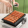 糜鸿（MIEHONE）香肠淀粉肠8管摆摊商用烤肠盘脆皮烤肠机家用便携式带油槽烤肠盘 8管出摊简配+单用卡式炉+赠