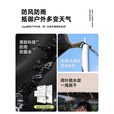 JEEP黑胶天幕帐篷露营户外遮阳棚防雨野营桌椅六件套新型免搭建布 10㎡黑胶方形【适合1-2人】