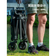 探险者（TAN XIAN ZHE）聚拢型露营车折叠车旅行车露营车大容量野营推车搬运行李车手拉车 300L聚拢非后开-黑 10CM轮刹车