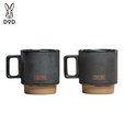 DOD户外杯露营杯日本进口美浓烧咖啡杯茶杯陶瓷马克杯套装DH1-013 象牙色DH1-013-IV