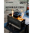 山趣户外二次燃烧炉露营烧烤炉IGT半单元拓展不锈钢便携拆卸05系 半单元二次燃烧炉(送收纳包)