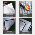 假日山居10.9云海/屋脊13帐篷防潮垫2.7*3.95米铝膜270x395地毯布 双面铝膜260*270防水防油污耐磨-