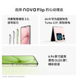 华为nova Flip小折叠手机 鸿蒙AI趣玩后置5000万悬停自拍 店华为2127 向新绿 12GB+256GB