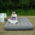 sursky全自动充气垫床户外露营充气床双人气垫床单人家用垫子加厚折叠床 200*150*25cm灰色矮款双人 内置充气泵（一键自充气）