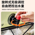 叶余水桶户外储水袋带水龙头便携手提水袋大容量沙袋可折叠水桶 8L储水袋
