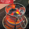 糜岚（MieLanat）引碳室内电点木炭点炭炭炉卡式炉点木碳点火茶点 18厘米直径燃气灶点炭篮