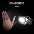 山力士 强光感应头灯超亮越野露营徒步登山充电头戴式户外头灯防水 牧野3感应款+收纳包