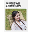 探险者（TAN XIAN ZHE）户外折叠椅露营椅月亮椅钓鱼椅便携折叠椅沙滩椅野餐桌椅全套装备 高靠背卡其*2+90款原木色蛋卷桌