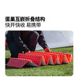 牧高笛雪翎信封R3.2蛋巢垫 户外露营轻量便携防潮垫折叠蛋槽垫 日照金山橙/S