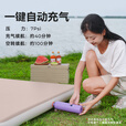 原始人（The Primitive）拉丝充气床垫户外露营便携气垫床打地铺家用自动充气床帐篷睡垫 加厚20CM【双人/电动气泵】赠收纳桶