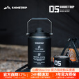 山趣（ShineTrip）户外05系冰桶露营2L大容量保温桶战术CNC把手双层304不锈钢保冷桶 逐暮黑