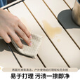 北山狼 户外折叠桌便携式轻量化蛋卷桌露营桌滑轨野餐桌子 90cm杏色+收纳袋