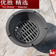 MPPMCK老式铸铁碳火炉便携烧烤取暖两用 大号生铁炉(提手+内炉栅)