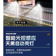 超亮太阳能夹子灯户外壁灯自动感应灯庭院家用照明免打孔防水路灯 免打孔-全年零电费-即夹即用款【9999KL】照亮