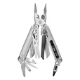 鸿丰锋焰多功能重型钳户外登山防身工具瑞士军士刀应急救援装备剪刀 GHK21星光银