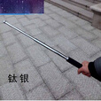 古慕妮伸缩铁棍甩甩防身辊收缩升缩碎砖便携迷你小男女用品  银灰色棍迷你款