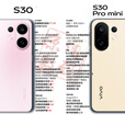 vivoS30 Pro mini/S30 24期【免息】英寸多彩小直屏 行业首发希区柯克变焦实况 6500mAh小屏续航  补贴 桃桃粉 16+512GB【S30】 24期免息送3年保修+180天只换不修+碎屏险