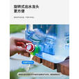 骆穂豆PC纯净储水桶带水龙头户外用加厚家用食品级大容量露营洗手车载 8升全新PC蓝色长方桶+送3件套