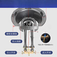 山头林村商用猛火灶 户外摆摊单灶液化气老虎灶高压燃气煤气灶饭店台式猛 直径24厘米单管无配件