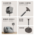 极米落地支架云台版 Air （小象灰）专属搭配云台投影 加重地盘 稳固支撑 角度任意调节 落地支架 Air小象灰