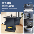 烽点新型无烟气化炉取暖农村家用烧木柴煤两用柴火灶锅台室内炉子 43方钢+2米烟管配件