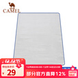 骆驼（CAMEL）户外防潮地席防潮垫 野营地垫 A1W3LP101,银色/蓝边，1.9*1.6米 均码