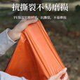 飒望【德国】户外雨衣成人台风地震徒步便携应急保暖救生多功能雨披 夕阳橙【2个装】雨衣式应急保温毯