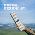 Naturehike挪客徒径Troues折叠蛋巢坐垫户外露营徒步登山超轻便携防潮垫地垫 蜜黄