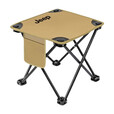 JEEP小平凳 户外露营凳小马扎野外钓鱼沙滩休闲椅子用品 大号-卡其