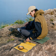 Naturehike挪客徒径Troues折叠蛋巢坐垫户外露营徒步登山超轻便携防潮垫地垫 蜜黄