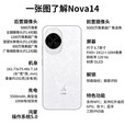 华为展机nova14pro 补贴 新品手机 鸿蒙AI 多焦段红枫质感人像 鸿蒙智能手机 nova14pro冰晶蓝 12G+256GB 全网通 全国联保电子保卡已启用