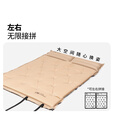 牧高笛（MOBIGARDEN）水瓶防潮垫 户外露营自动充气垫可拼接隔凉睡垫气垫床防潮垫 栗棕色/三人3cm