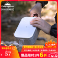 CAMPINGMOON柯曼泄压饭盒户外野餐露营氧化铝多功能大号饭盒科曼S2013 【S-2013】大号银色