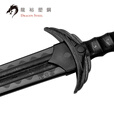 COLD STEEL龙裕塑钢Dragon Steel 武术训硬塑料打不断cosplay刀剑神之剑 黑