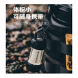 blackdog黑狗户外营地灯多功能手电帐篷灯便携迷你雷神露营灯防雨 黑狗迷你露营灯
