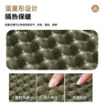 牧高笛（MOBIGARDEN）蛋槽垫防潮垫 便携式户外蛋巢垫折叠轻加厚防水垫地垫单人加厚 蛋巢坐垫-和风沙