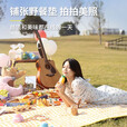 原始人（The Primitive） 野餐垫春游防潮垫野餐布户外便携防水草野炊地垫子郊游ins风 卡其格200*200cm