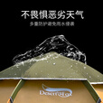 沙漠之狐（DESERT&FOX）帐篷户外3-4人全自动防暴雨加厚多人露营野外野营双层速开账蓬 套装2