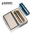 黑冰（BLACKICE）户外钛双层保温杯车载便携养生泡茶杯办公室商务简约钛杯Z7251G 星河银-300ml-无茶滤