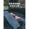 black dog黑狗信封式睡袋户外露营防潮柔软贴身恒温加厚保暖  卡其色双人2.6kg