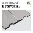 牧高笛挡风板户外炉具 铝合金屏风式可折叠炉具防风遮风板轻便防风罩 极昼折叠挡风板（8片装）