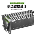蝶烤香烧烤炉烤架户外家用小型便携碳烤烤鱼烤串折叠可拆卸卡片炉 大号配网