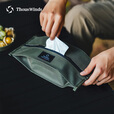 THOUS WINDS 千风户外纸巾收纳包露营车载可挂抽纸收纳防泼水随身便携纸巾盒 纸巾收纳包 黑色