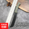 开路排障小直刀龙骨一体户外刀具野外生存荒野刀砍柴刀 直刀+刀鞘