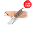 锐狮帝Real Steel 《Furrier-锋裘》 小猎/剥皮刀/鲸叉刃/户外小直/N690 砂光刃+珊瑚红Micarta